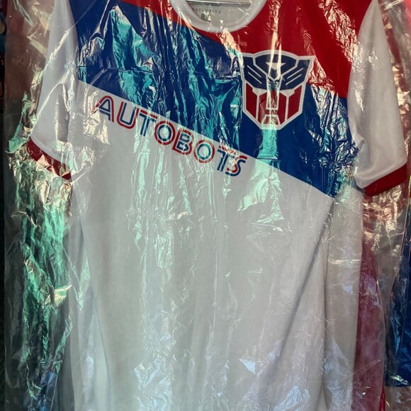 TRANSFORMERS AUTOBOTS PERFORMANCE TEAM JERSEY COSPLAY SIZE MEDIUM FREE SHIPPING! - Picture 3 of 4